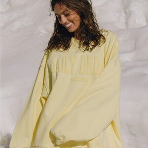 Daily Drills Women's Lemonade Monochrome Sweatshirt